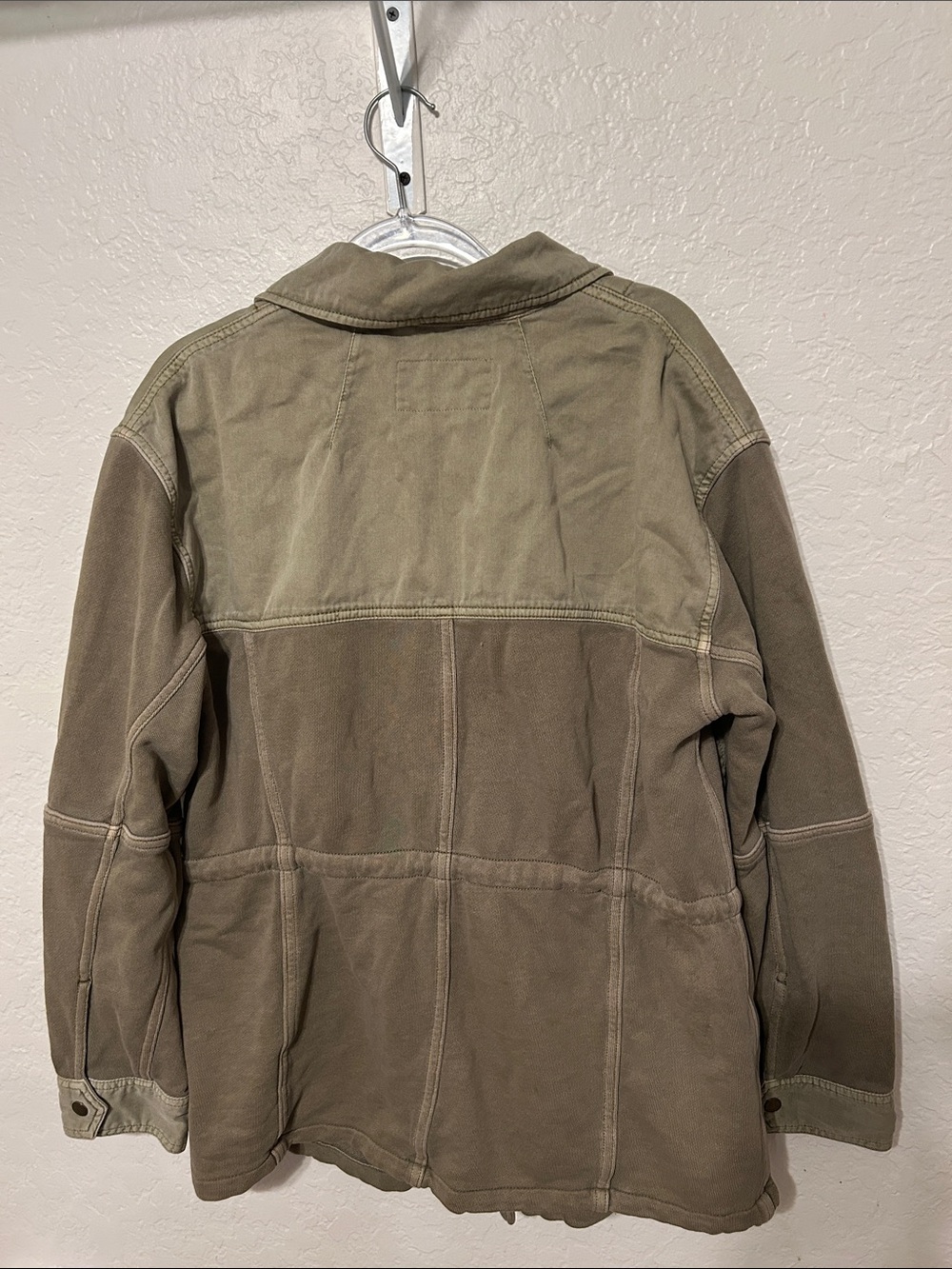🍒We The Free Green Drawstring Utility Jacket size M GUC - Picture 8 of 10